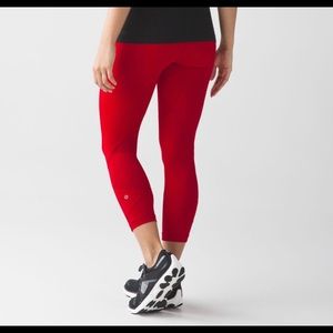 Lululemon Leggings - Pace Rival High Rise Crop 22”
